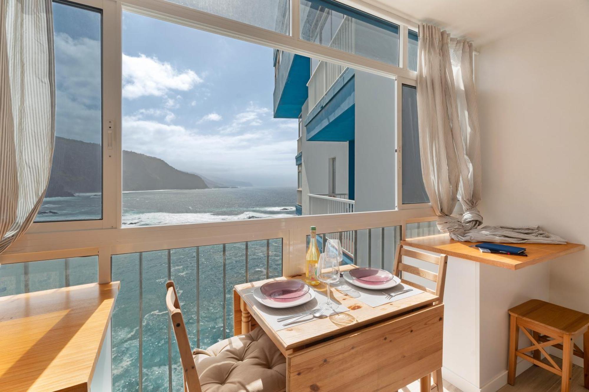 Apartamento Primera Linea De Mar Tacoronte Bagian luar foto