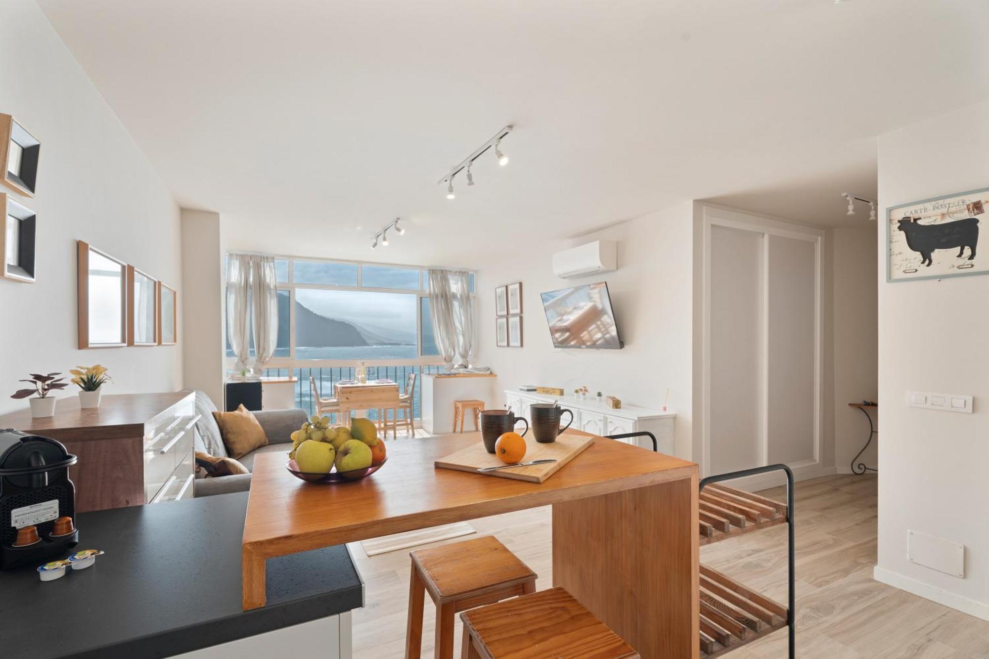Apartamento Primera Linea De Mar Tacoronte Bagian luar foto