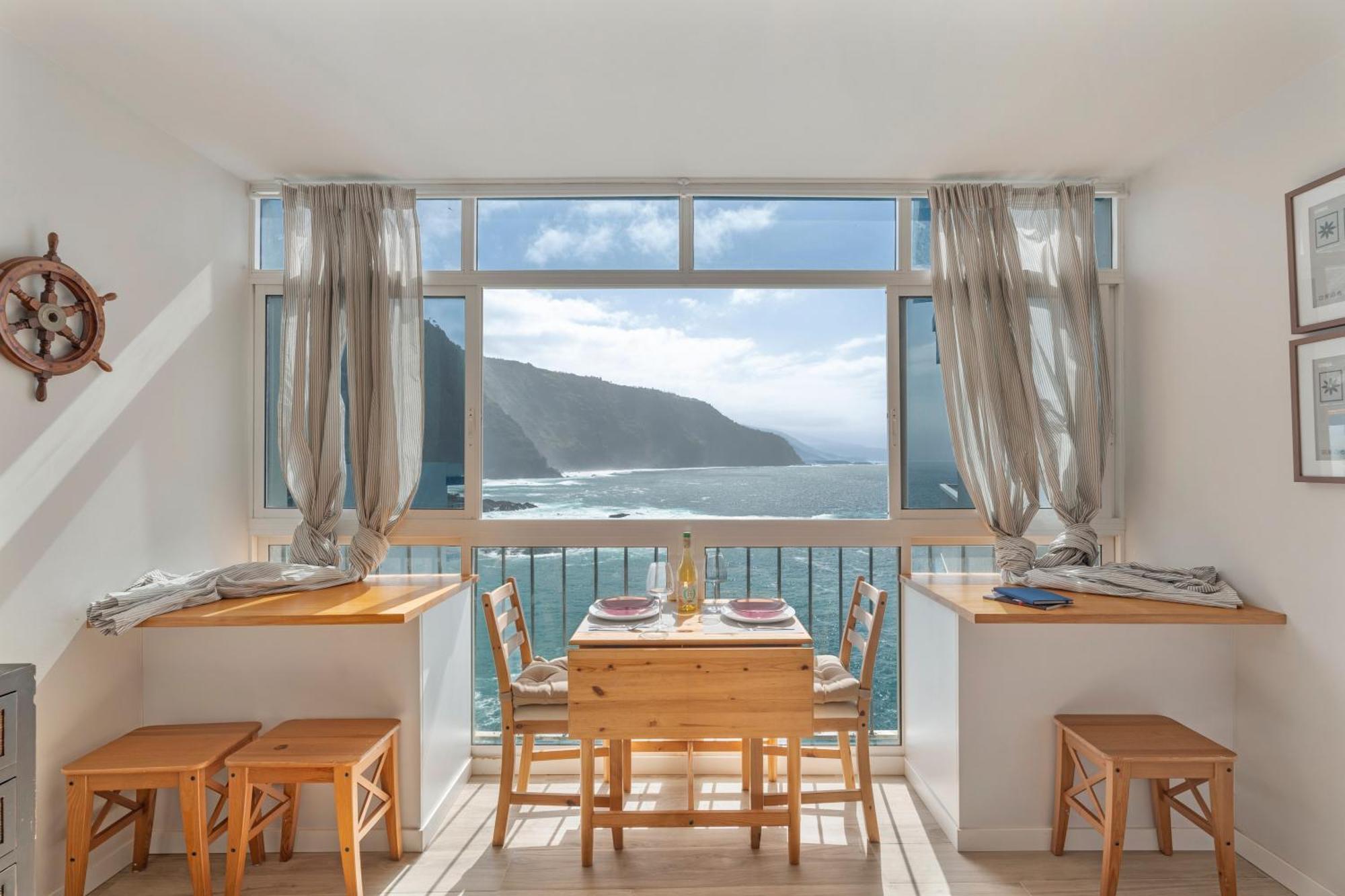 Apartamento Primera Linea De Mar Tacoronte Bagian luar foto